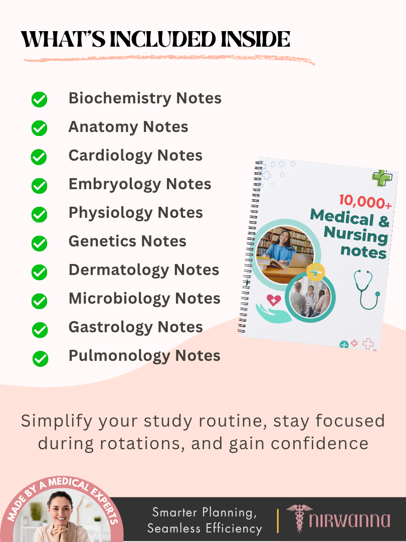 1000+ Medical Nursing Notes
